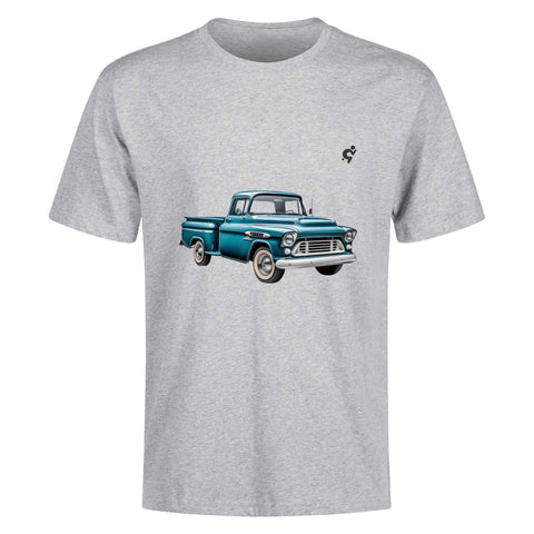 Mens 100% Cotton - Old Blue Pickup - Mr.Shit