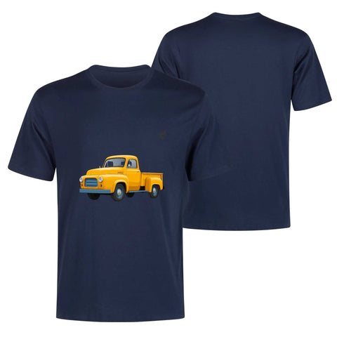 Mens 100% Cotton - Old Yellow Pickup - Mr.Shit