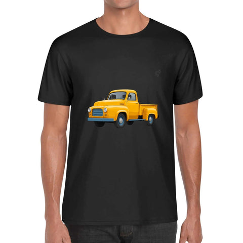 Mens 100% Cotton - Old Yellow Pickup - Mr.Shit