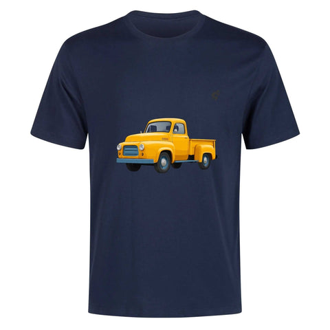 Mens 100% Cotton - Old Yellow Pickup - Mr.Shit