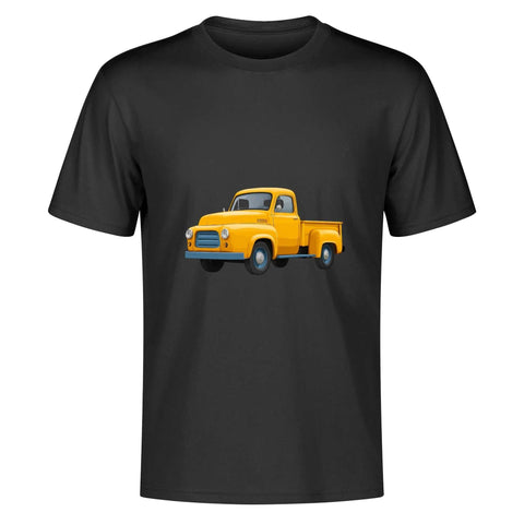 Mens 100% Cotton - Old Yellow Pickup - Mr.Shit
