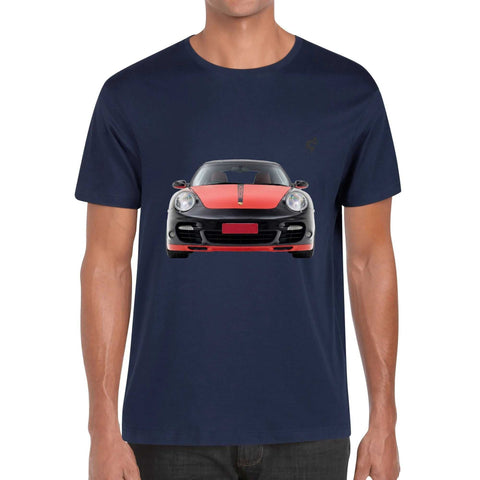 Mens 100% Cotton - Porsche 911 Turbo - Mr.Shit