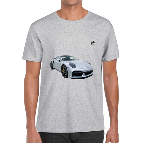 Mens 100% Cotton - Porsche 911 Turbo - Mr.Shit
