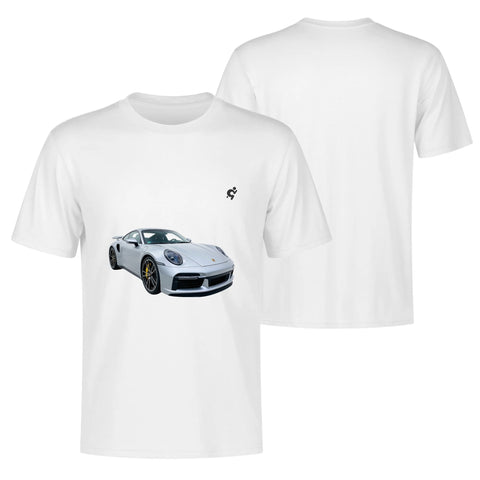 Mens 100% Cotton - Porsche 911 Turbo - Mr.Shit