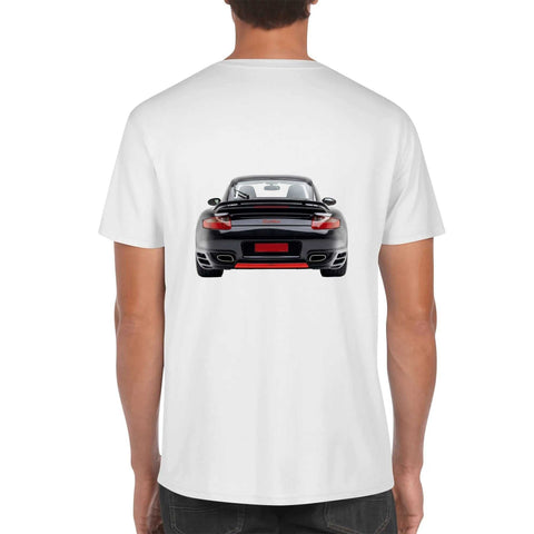 Mens 100% Cotton - Porsche 911 Turbo - Mr.Shit