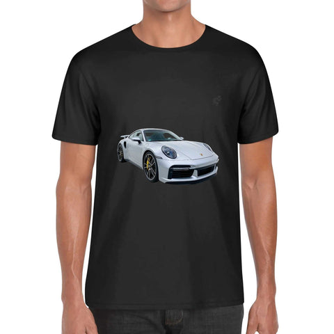 Mens 100% Cotton - Porsche 911 Turbo - Mr.Shit