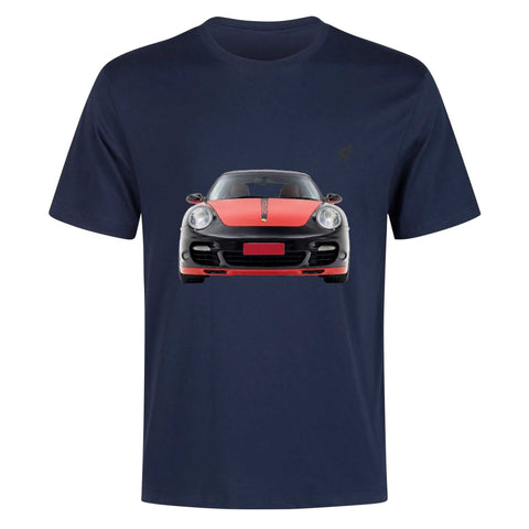 Mens 100% Cotton - Porsche 911 Turbo - Mr.Shit