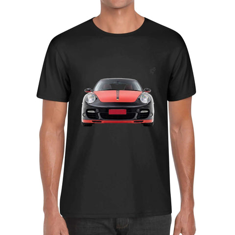 Mens 100% Cotton - Porsche 911 Turbo - Mr.Shit