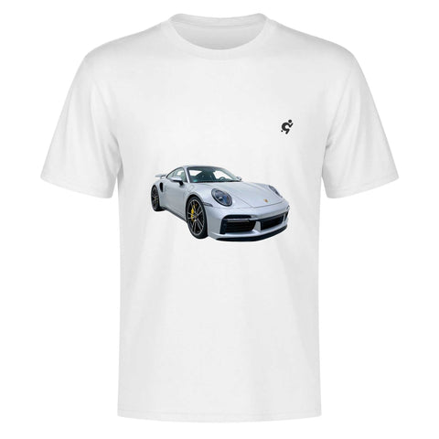 Mens 100% Cotton - Porsche 911 Turbo - Mr.Shit