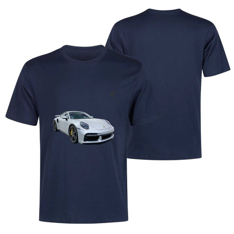 Mens 100% Cotton - Porsche 911 Turbo - Mr.Shit