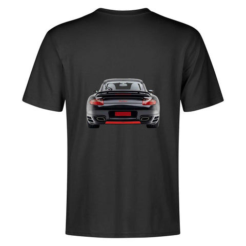 Mens 100% Cotton - Porsche 911 Turbo - Mr.Shit