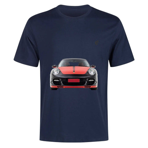 Mens 100% Cotton - Porsche 911Trubo F/B - Mr.Shit