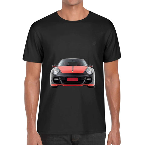 Mens 100% Cotton - Porsche 911Trubo F/B - Mr.Shit