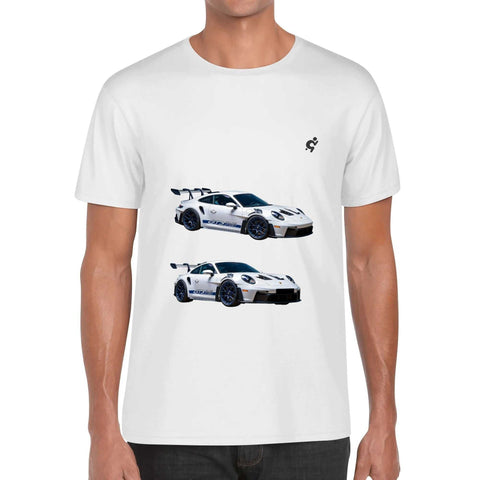 Mens 100% Cotton - Porsche GT3 RS 2 - Mr.Shit