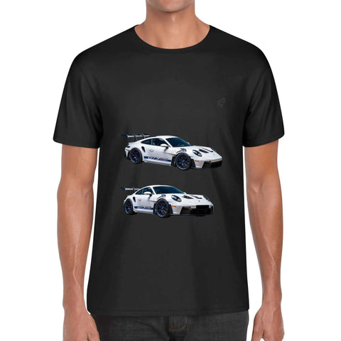 Mens 100% Cotton - Porsche GT3 RS 2 - Mr.Shit