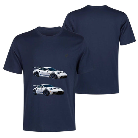 Mens 100% Cotton - Porsche GT3 RS 2 - Mr.Shit