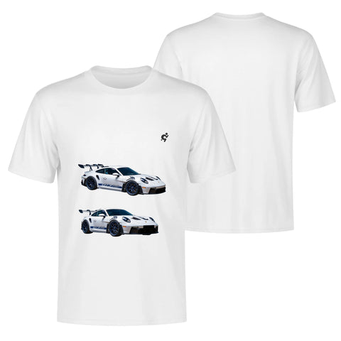 Mens 100% Cotton - Porsche GT3 RS 2 - Mr.Shit