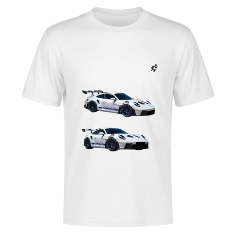 Mens 100% Cotton - Porsche GT3 RS 2 - Mr.Shit