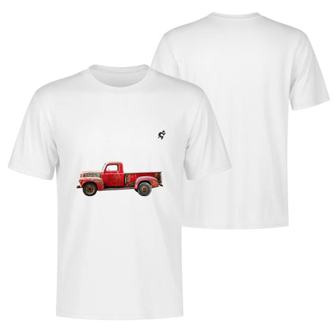 Mens 100% Cotton - Rusty Old Pickup - Mr.Shit