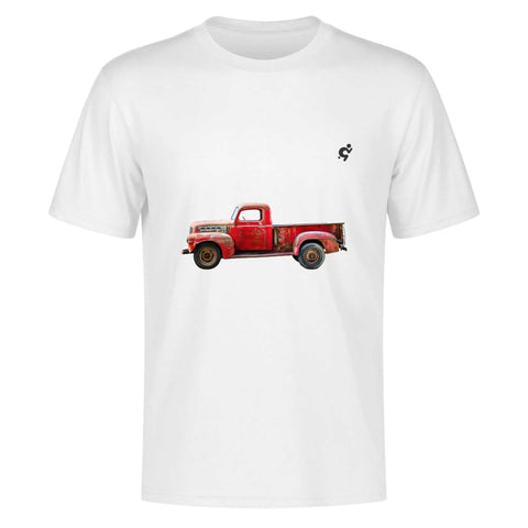 Mens 100% Cotton - Rusty Old Pickup - Mr.Shit
