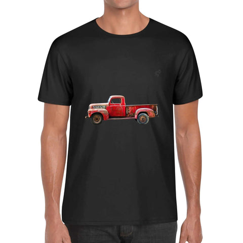 Mens 100% Cotton - Rusty Old Pickup - Mr.Shit