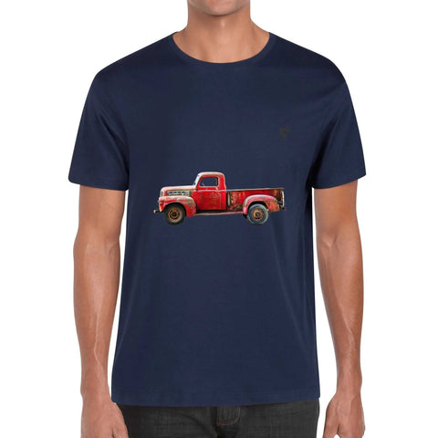Mens 100% Cotton - Rusty Old Pickup - Mr.Shit