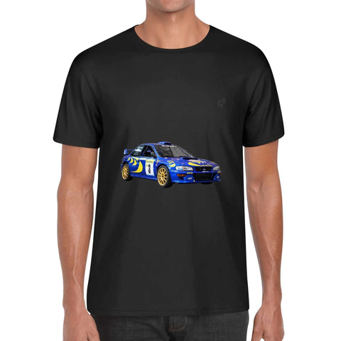 Mens 100% Cotton - Subaru Impreza WRX 1997 WRC 2 - Mr.Shit