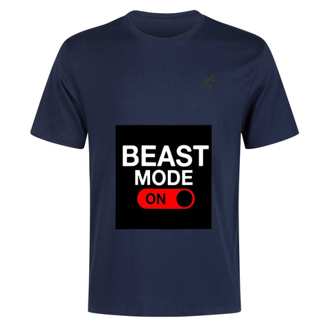 Mr.Shit Mens 100% Cotton T-Shirt - Beast Mode On Men's T-Shirts 32 $