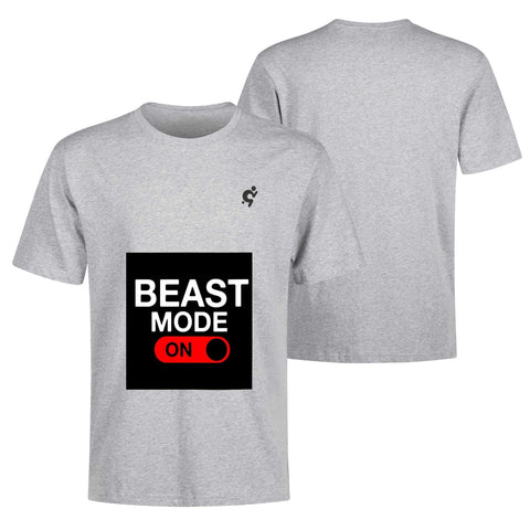 Mr.Shit Mens 100% Cotton T-Shirt - Beast Mode On Men's T-Shirts 32 $