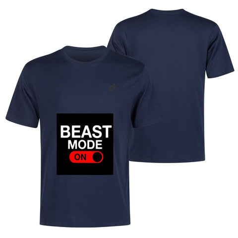Mr.Shit Mens 100% Cotton T-Shirt - Beast Mode On Men's T-Shirts 32 $