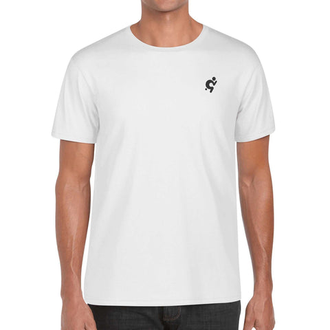 Mr.Shit Mens 100% Cotton T-Shirt - Black Logo Men's T-Shirts 32 $