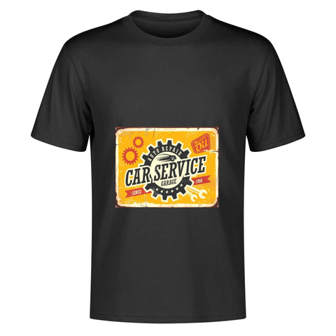 Mr.Shit Mens 100% Cotton T-Shirt - Car Service Men's T-Shirts 32 $
