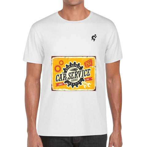 Mr.Shit Mens 100% Cotton T-Shirt - Car Service Men's T-Shirts 32 $