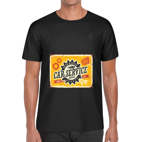 Mr.Shit Mens 100% Cotton T-Shirt - Car Service Men's T-Shirts 32 $