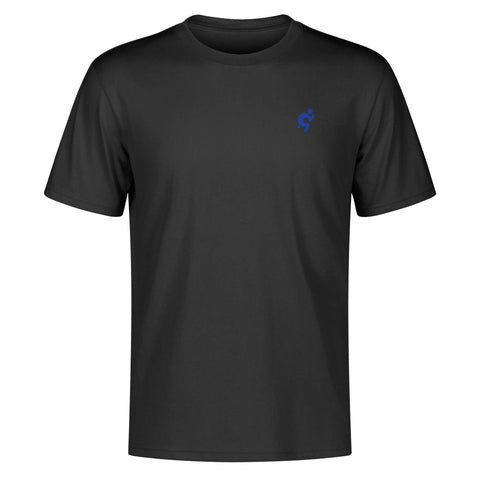 Mr.Shit Mens 100% Cotton T-Shirt - Dark Blue Logo Men's T-Shirts 32 $