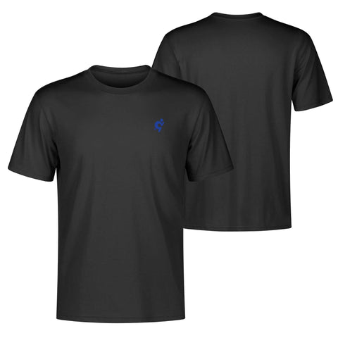 Mr.Shit Mens 100% Cotton T-Shirt - Dark Blue Logo Men's T-Shirts 32 $