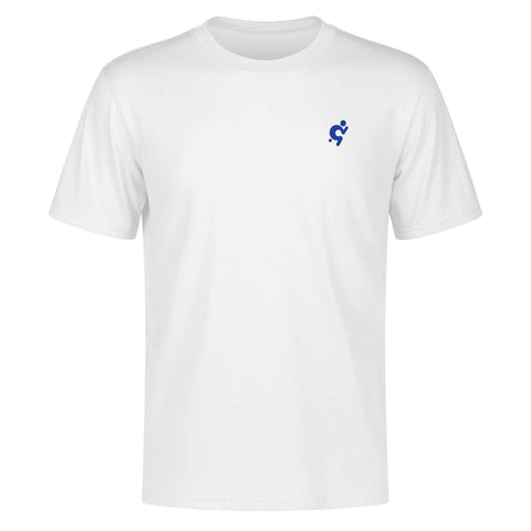 Mr.Shit Mens 100% Cotton T-Shirt - Dark Blue Logo Men's T-Shirts 32 $