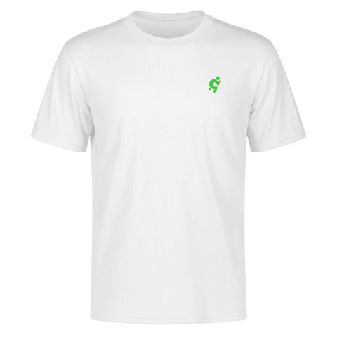 Mr.Shit Mens 100% Cotton T-Shirt - Green Logo Men's T-Shirts 32 $