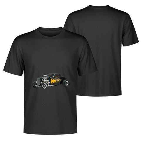 Men's 100% Cotton T-Shirt - Hot Rod 10 - Mr.Shit