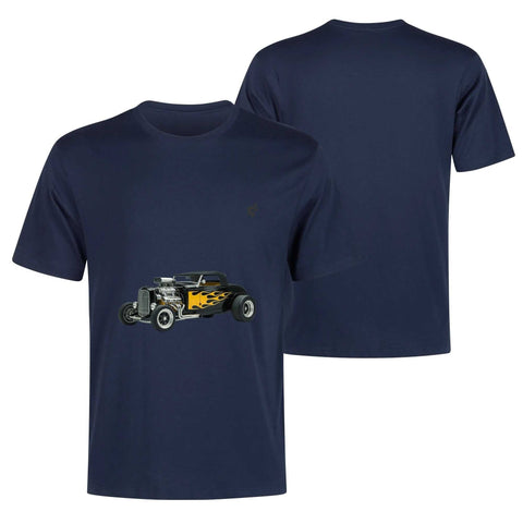 Men's 100% Cotton T-Shirt - Hot Rod 10 - Mr.Shit