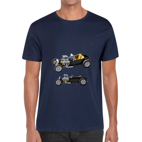 Men's 100% Cotton T-Shirt - Hot Rod 2 - Mr.Shit