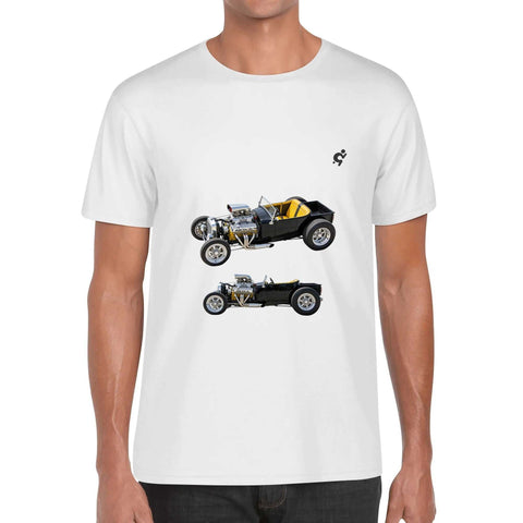 Men's 100% Cotton T-Shirt - Hot Rod 2 - Mr.Shit