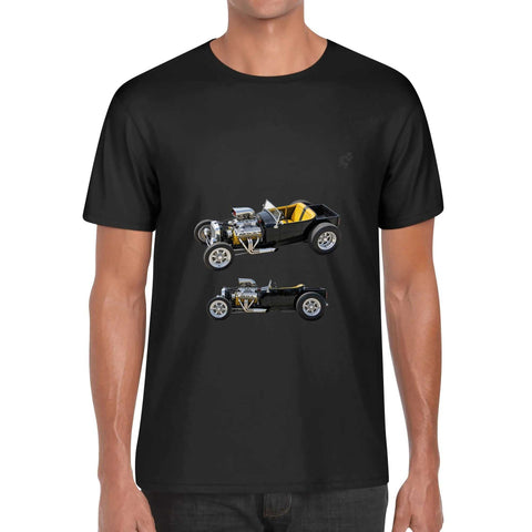 Men's 100% Cotton T-Shirt - Hot Rod 2 - Mr.Shit