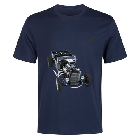 Men's 100% Cotton T-Shirt - Hot Rod 3 - Mr.Shit