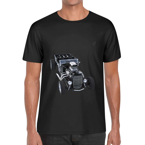 Men's 100% Cotton T-Shirt - Hot Rod 3 - Mr.Shit