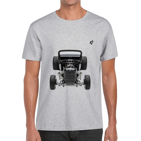 Men's 100% Cotton T-Shirt - Hot Rod 4 - Mr.Shit