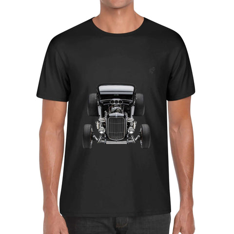 Men's 100% Cotton T-Shirt - Hot Rod 4 - Mr.Shit