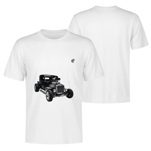 Men's 100% Cotton T-Shirt - Hot Rod 5 - Mr.Shit