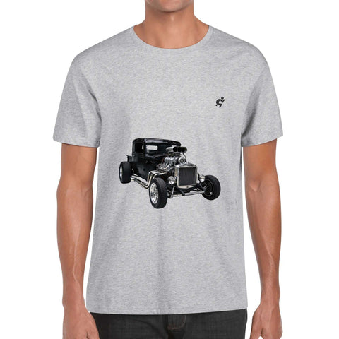 Men's 100% Cotton T-Shirt - Hot Rod 5 - Mr.Shit