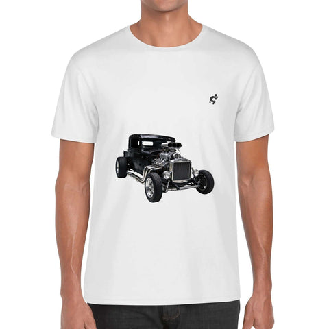 Men's 100% Cotton T-Shirt - Hot Rod 5 - Mr.Shit